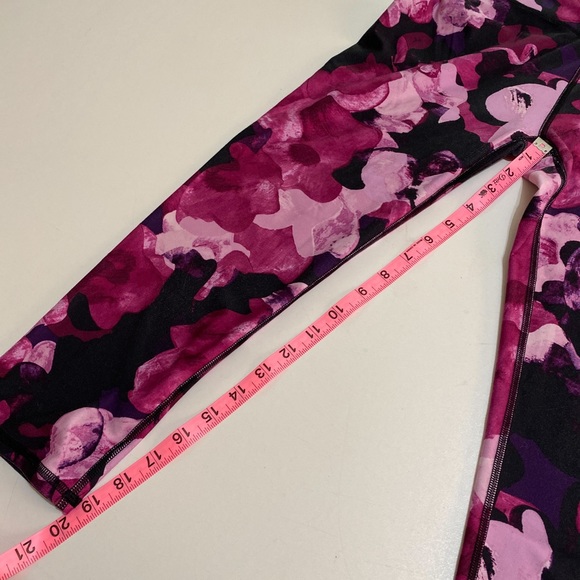 Fabletic Artsy Floral Cropped Workout Gym Athletic Athleisure Pants Size M - Picture 14 of 14